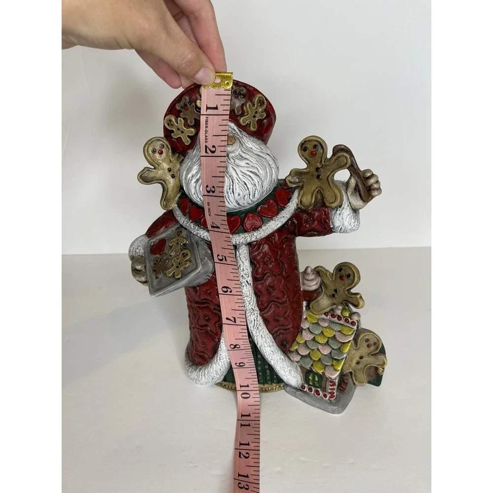 Collectors Gingerbread Man Santa 10